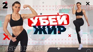 УБЕЙ ЖИР 2 Тренировки Для Похудения ДОМА [upl. by Arykahs272]