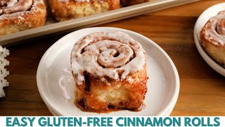 How to Make Easy GlutenFree Cinnamon Rolls [upl. by Norene]