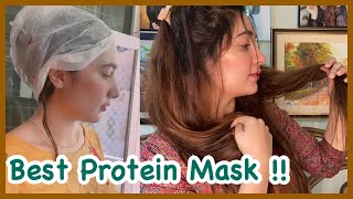 Hair Protein Mask  For Dead  Damaged And Dry Hair  Amazing Results 😍 [upl. by Stoneman263]