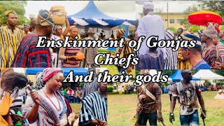 Enskinment of Gonjas Chiefs is unbelievableAnd their gods was also there Ghana West Africa [upl. by Sorrows]