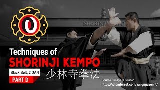 Techniques of Shorinji Kempo Black Belt 2 DAN part D [upl. by Amehsat942]