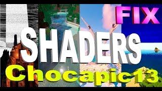 Minecraft SHADERS FIX  Chocapic13 Shader [upl. by Ennoira695]