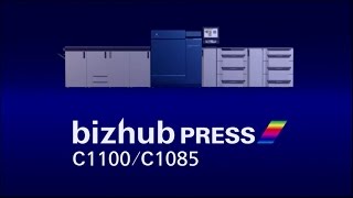 bizhub PRESS C1100 [upl. by Paulita]