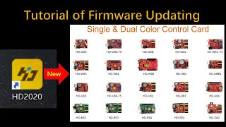 Huidu Single Color Series Controller How To Update Firmware in HD2020 [upl. by Gerge]