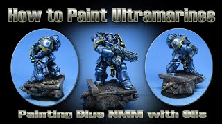 How to paint an Ultramarine with oil paints [upl. by Terrena]