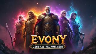 Evony The Kings Return  General Recruitment [upl. by Wesle]