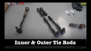 Toyota Inner amp Outter Tie Rods [upl. by Avalsorim346]