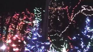 Awesome Christmas lights display at Finwood Estate Elyria Ohio December 2012 [upl. by Hooge]