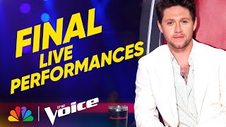 The Best Performances from the Live Finale  The Voice  NBC [upl. by Leund37]