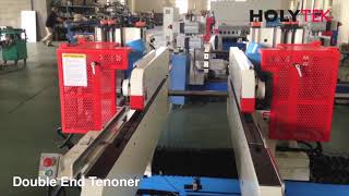 Double End Tenoner HOLYTEK [upl. by Anaerol]