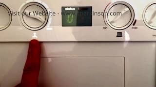 howto theheatingprocom ideallogic Setting up and using your Ideal Logic combi boiler [upl. by Akisey]