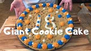 Giant Cookie Cake The Absolute Best [upl. by Cassilda849]