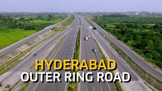 Hyderabad Outer Ring Road is Telanganas First Expressway [upl. by Yenetruoc366]