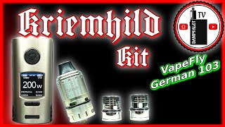 ☝️😊 Alle Details Kriemhild Kit by VapeFly amp German 103 [upl. by Akapol]