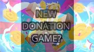 New donation game Roblox￼ [upl. by Nihsfa]