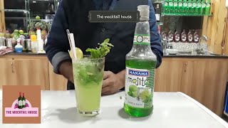 Virgin mojitovery easy mocktail [upl. by Brackely]