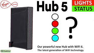 Virgin Media Hub 5 Light Status Overview  Handy Guide to the Light on your Hub 5 [upl. by Patience]