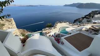 Andronis Boutique Hotel  hotel tour  Nausica  Executive Suite with plunge pool  video room tour [upl. by Ferneau]