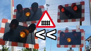 Level Crossings In Reverse Backwards Level Crossings Compilation [upl. by Airan]