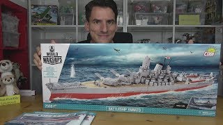 World of Warships Cobi® 3083  Battleship Yamato [upl. by Eitsim]