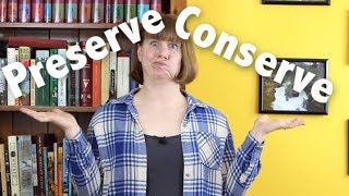 Whats the difference between preserve conserve and reserve [upl. by Lindblad362]