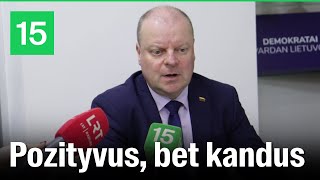 Saulius Skvernelis pozityvus bet kandus pas „valstiečius” kaip Baltarusijoj [upl. by Caplan]