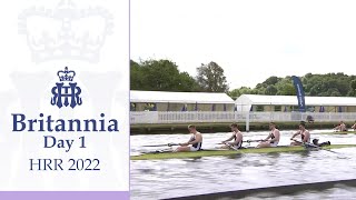 Thames RC v Molesey BC  Britannia  Henley 2022 Day 1 [upl. by Audre]