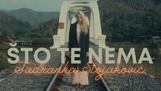 Jadranka Stojaković  Što te nema Official lyric video [upl. by Henriha]