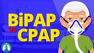 BiPAP vs CPAP Made Easy  Noninvasive Positive Pressure Ventilation NPPV [upl. by Savdeep]