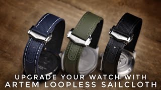 Artem Premium Loopless Sailcloth Straps  The Best Sailcloth Straps in the Game [upl. by Crifasi497]