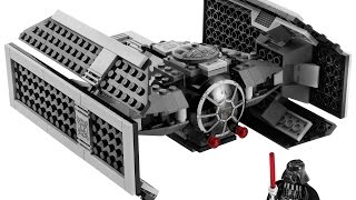 LEGO Star Wars Darth Vaders Tie Fighter 8017 Speed Build [upl. by Ced]