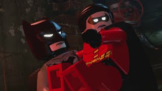 LEGO Batman 3  100 Guide 1  Pursuers in the Sewers All Collectibles  Minikits Red Brick etc [upl. by Wrennie209]