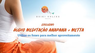 ÁUDIO MEDITAÇÃO ANAPANA 5 MIN  METTA [upl. by Chloras821]