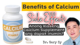 Calcium Facts Health Benefits amp Risks  Dr Gary Sy [upl. by Gnolb]