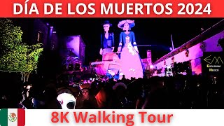 ZAPOTLANEJO quotCatrina Gigantequot Día de Muertos 2024 8K Walking Tour  Jalisco 🇲🇽 [upl. by Atileda]