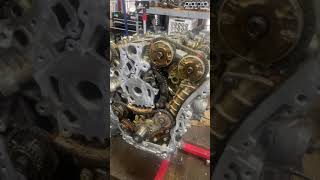 2009 2013 Buick Enclave or GMC Acadia 36 engine timing mark part 1 [upl. by Cally]