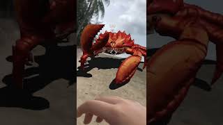 DEFEATING THE CRAB BOSS IRL the strongest battlegrounds meme thestrongestbattlegrounds short [upl. by Correna614]