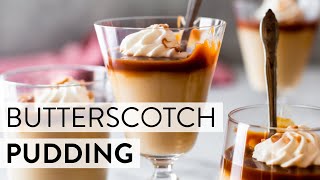 Butterscotch Pudding  Sallys Baking Recipes [upl. by Aisul]