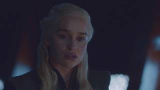 Game of Thrones 7x06 Daenerys Targaryen see Jon Snows scars [upl. by Assetak]