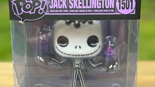 Funko Pop Super Jack Skellington Candelabra Lights Up Vinyl funko thenightmarebeforechristmas toy [upl. by Sualk]