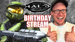 Streaming Halo because I can 🎂 [upl. by Glenna]