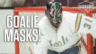 These Are The 10 Greatest Goalie Mask Hockey Cards Of All Time  Hockey Card History [upl. by Asilaj]