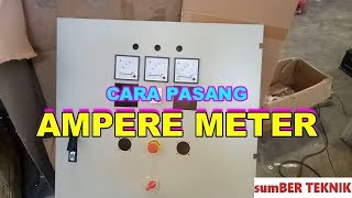 CARA PASANG AMPERE METER [upl. by Egnalos117]