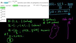 PS 1 2016  IFES  Questão 20 Explicada [upl. by Barthol]