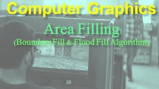 Computer Graphics 210Boundary fill and Flood Fill Algorithm [upl. by Otrebor]