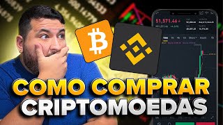 PASSO A PASSO COMO COMPRAR BITCOIN PELO APP DA BINANCE [upl. by Otcefrep312]