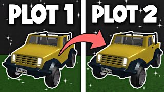 HOW TO MOVE YOUR CAR FROM ONE PLOT TO ANOTHER Bloxburg 2024 No Gamepass Inventory Hack [upl. by Atiniv]