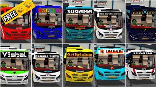 15 INDIAN BUS SKINS FOR VEERA V7 V1 MOD WITH LINKFREE IBSKSRTCVEERAV7 MODSBUSSIDBUSMODS [upl. by Alded]