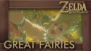 Zelda Breath of the Wild  All Great Fairy Locations How to Upgrade Armor [upl. by Anagnos]