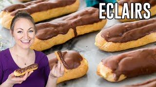 How to Make Eclairs [upl. by Cutlip]